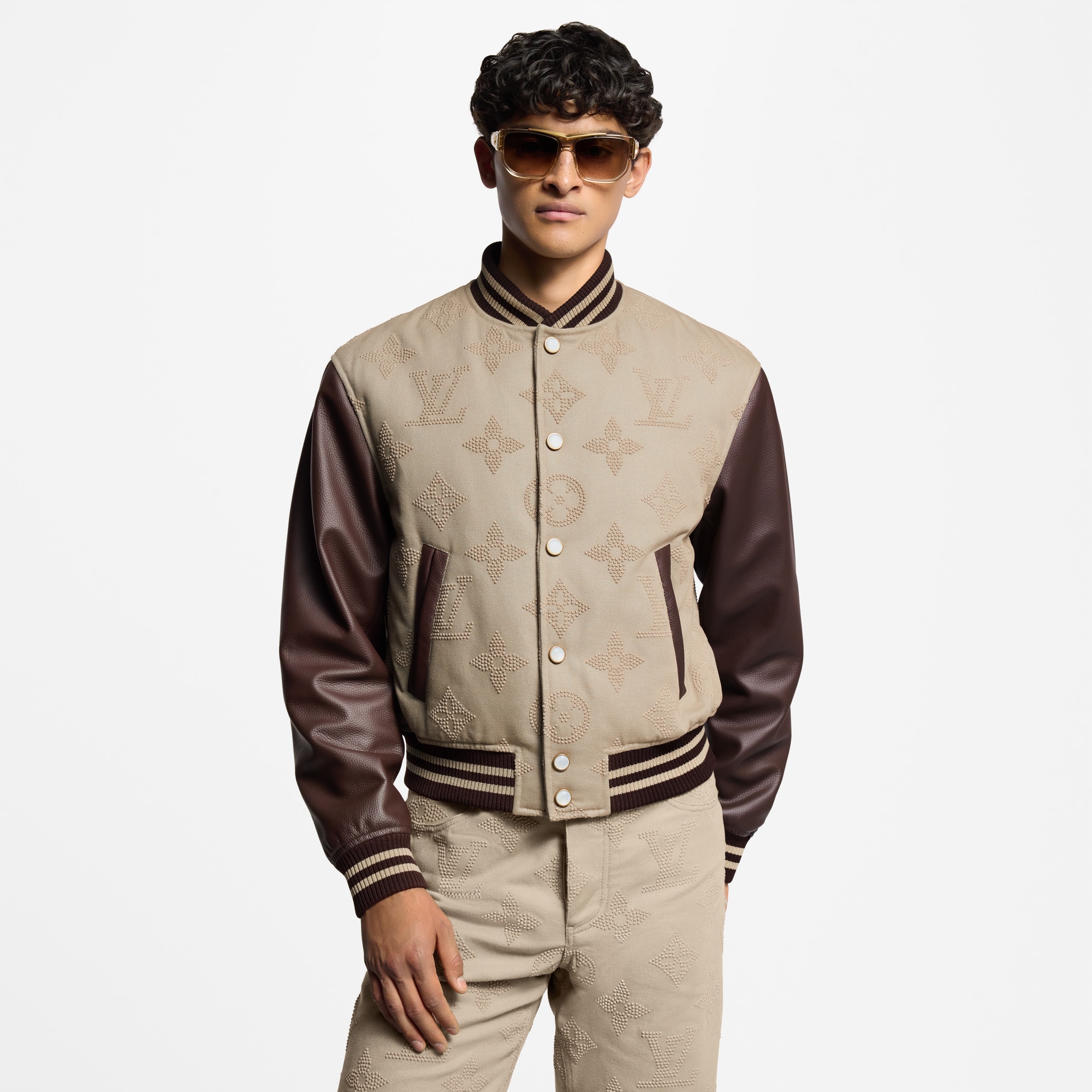 Monogram Embroidered Varsity Blouson - Ready-to-Wear | LOUIS VUITTON